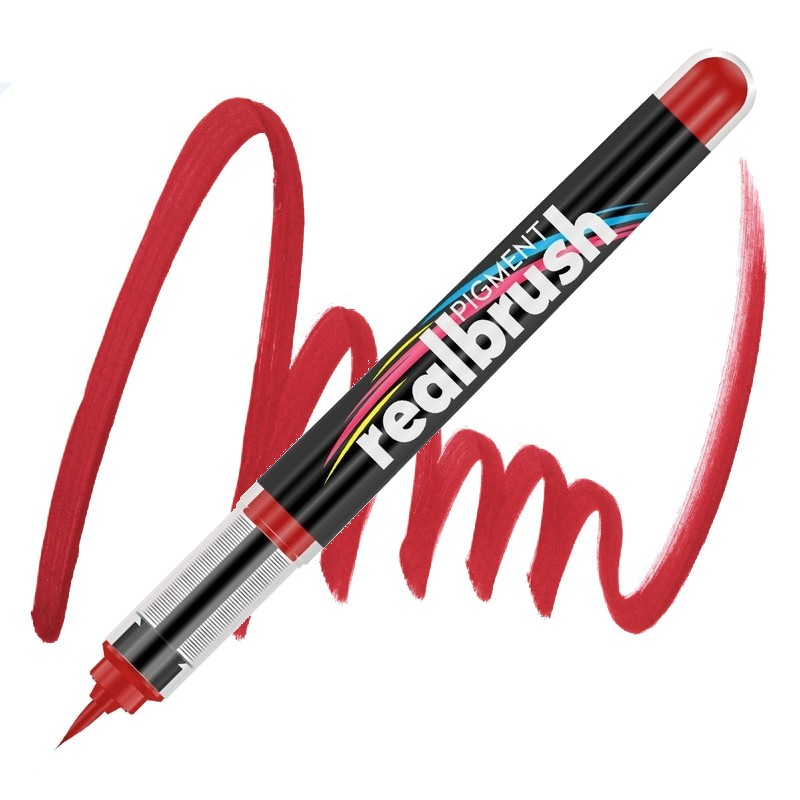 Akrylová fixa KARIN RealBrush Pigment, Lipstic red 1797