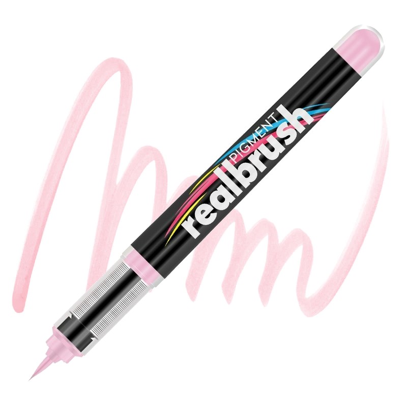 Akrylová fixa KARIN RealBrush Pigment, Pastel magenta red 1895