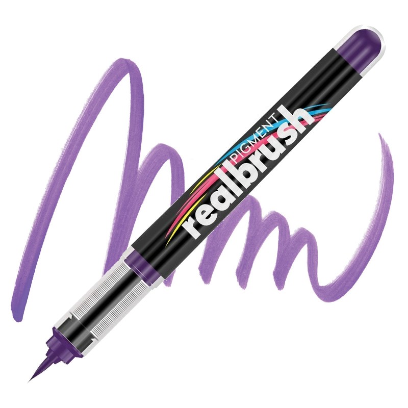 Akrylová fixa KARIN RealBrush Pigment, Plum 2587