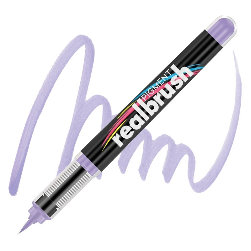 Akrylová fixa KARIN RealBrush Pigment, Pastel violet blue 2705