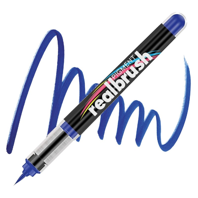 Akrylová fixa KARIN RealBrush Pigment, Royal blue 2728