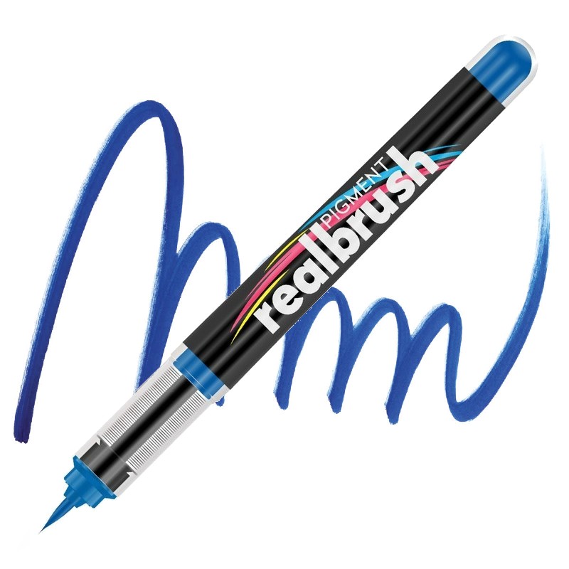 Akrylová fixa KARIN RealBrush Pigment, True blue 2935