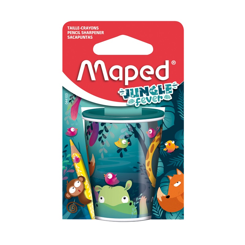Ořezávátko MAPED Jungle Fever, 2 otvory