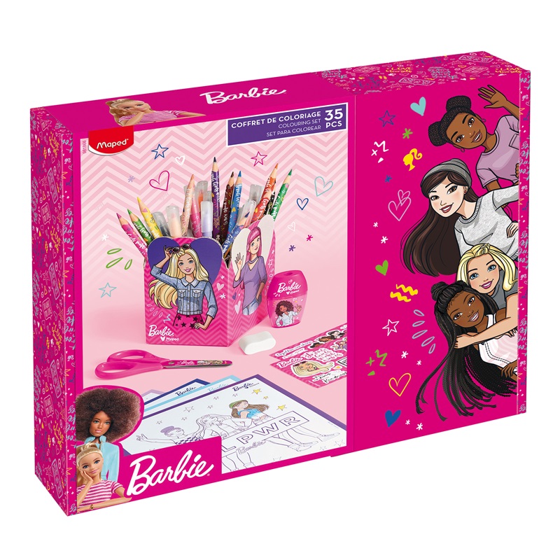 Výtvarná sada MAPED Barbie 35ks