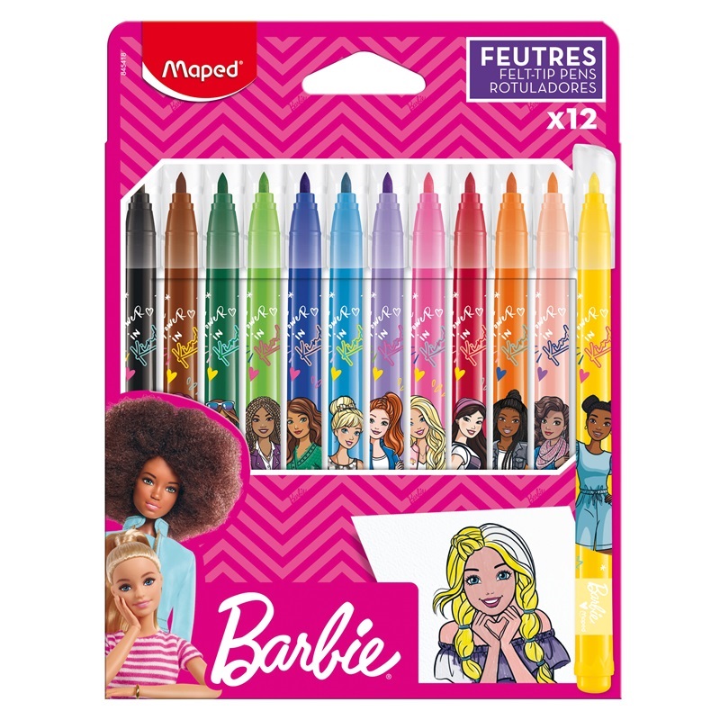 Fixy MAPED Color Peps Barbie, 12ks