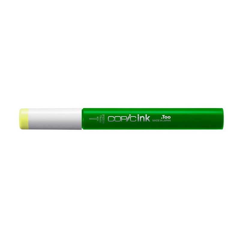 Lihový inkoust COPIC Refill Ink 12ml, YG01 Green bice
