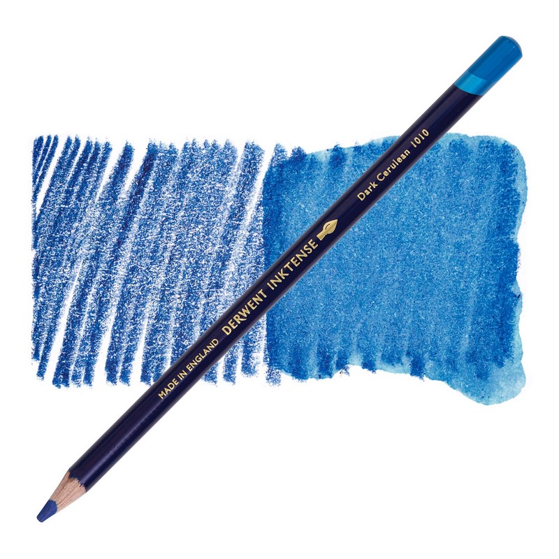 Akvarelová pastelka DERWENT Inktense, Dark Cerulean