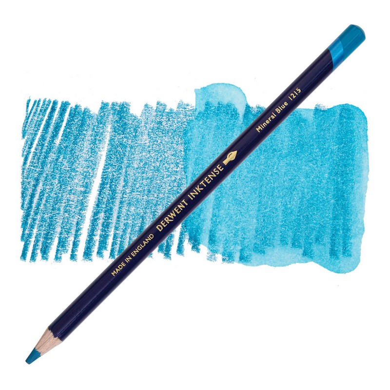 Akvarelová pastelka DERWENT Inktense, Mineral Blue