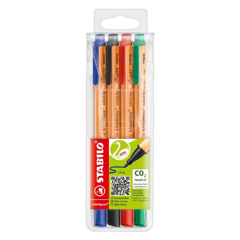 Fix STABILO GREENpoint, 4ks