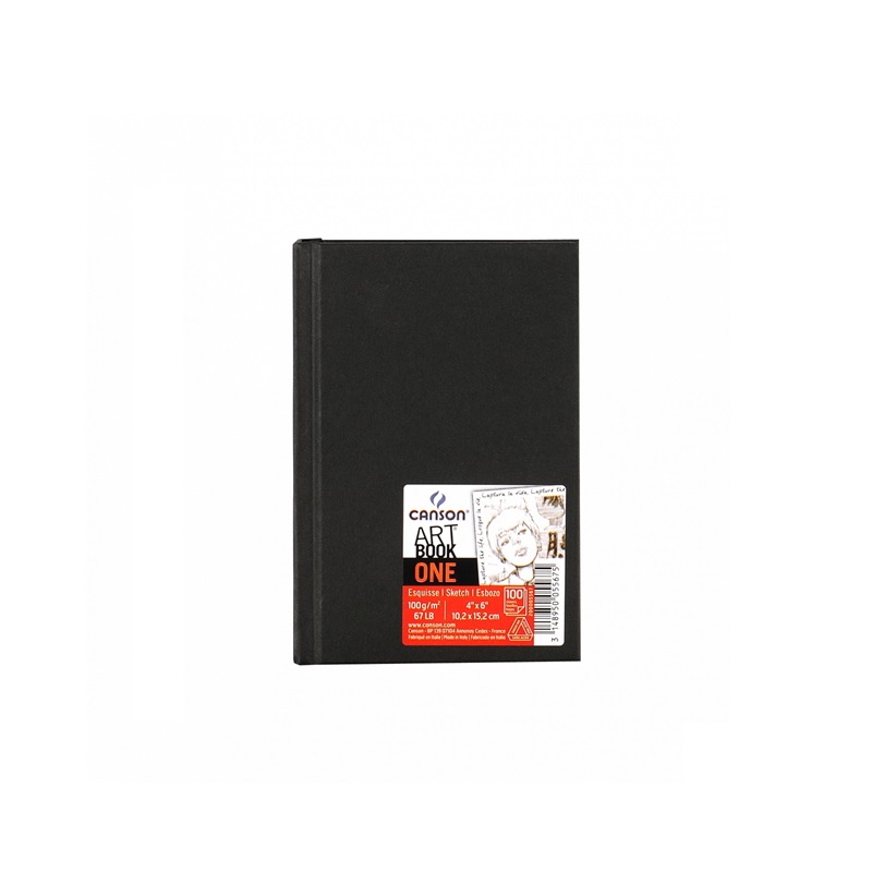 Skicář CANSON Art Book One 10x15cm, 50 listů 100g