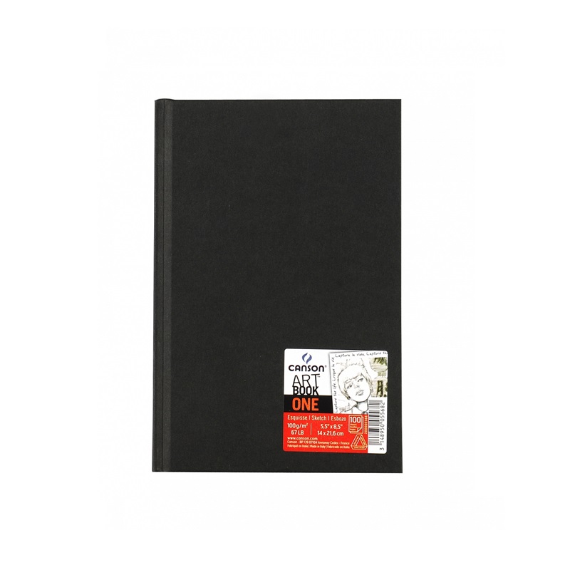 Skicář CANSON Art Book One 14x21cm, 50 listů 100g