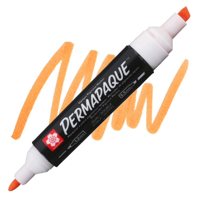 Sakura PERMAPAQUE oboustranný, oranžový