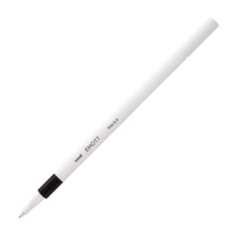 UNI EMOTT fine liner 0,4mm, černý