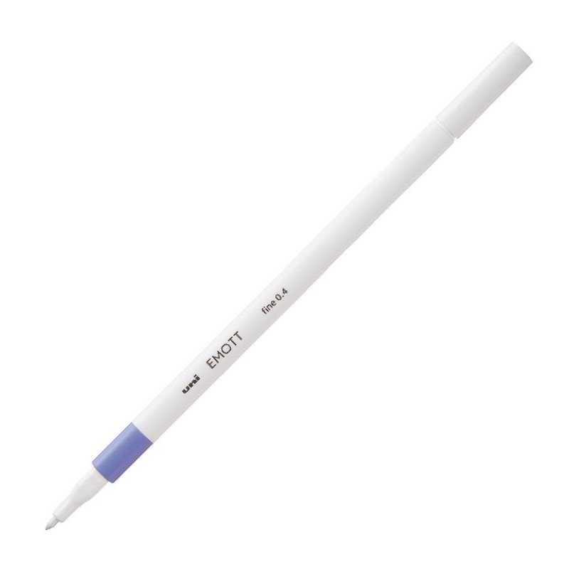 UNI EMOTT fine liner 0,4mm, světle fialový