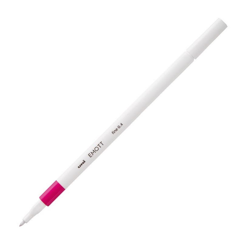 UNI EMOTT fine liner 0,4mm, růžový