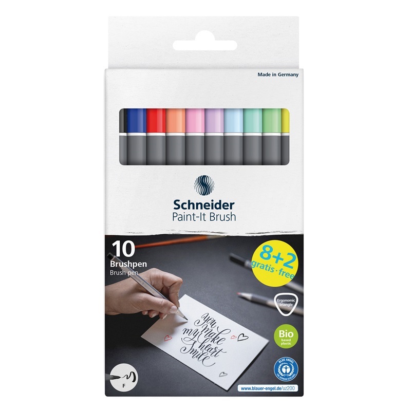 Štětcový SCHNEIDER Paint-It Brush, 10ks