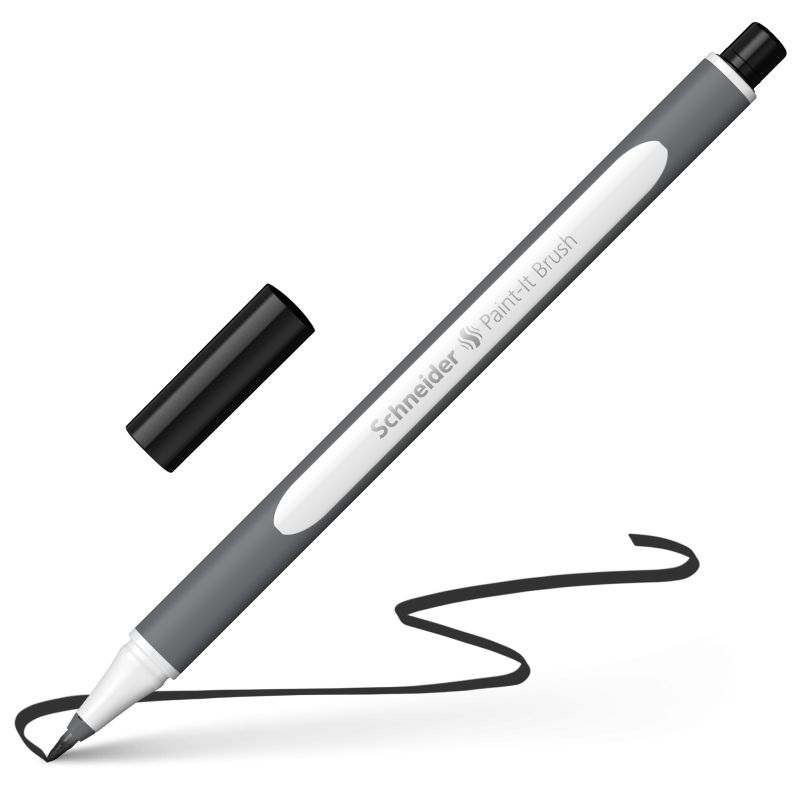Štětcový SCHNEIDER Paint-It Brush, černý