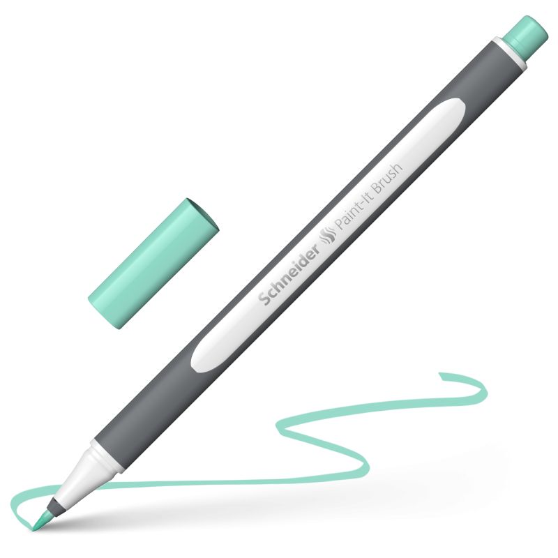 Štětcový SCHNEIDER Paint-It Brush, pastelový tyrkysový