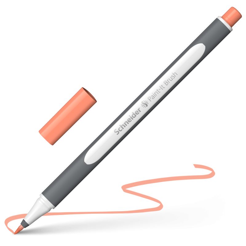 Štětcový SCHNEIDER Paint-It Brush, pastelový oranžový