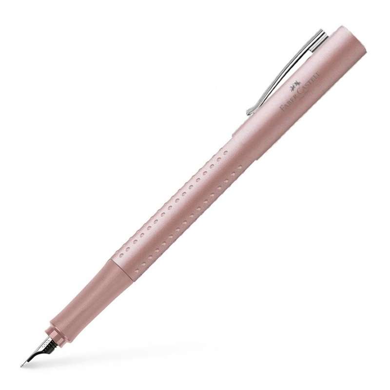 FABER-CASTELL plnící pero Grip Profi "F", růžové