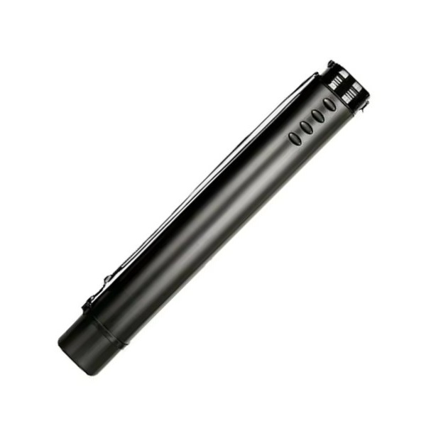 Plastový výsuvný tubus ELEGANT na výkresy 62-102cm, černý