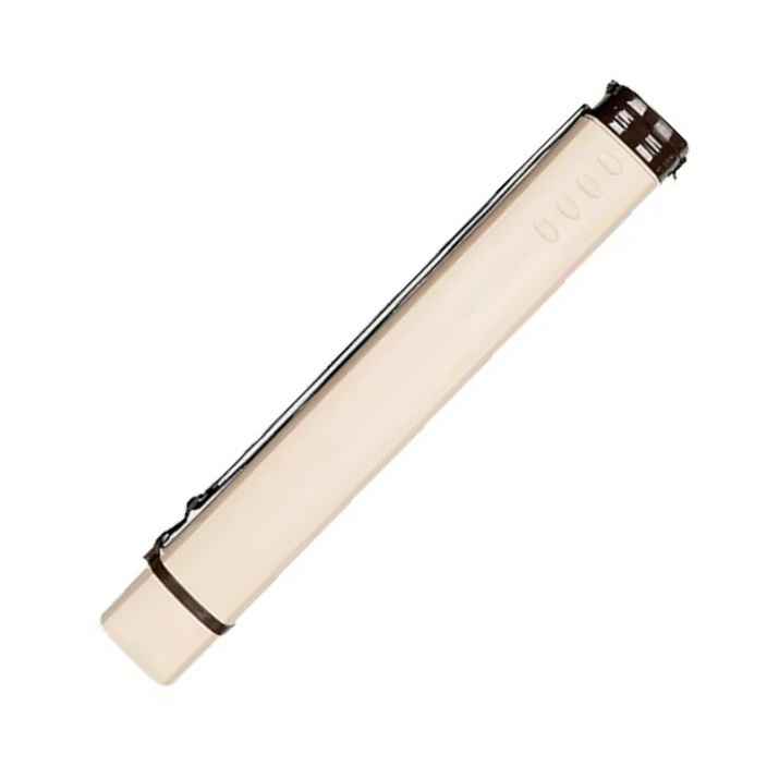 Plastový výsuvný tubus ELEGANT na výkresy 62-102cm, béžový