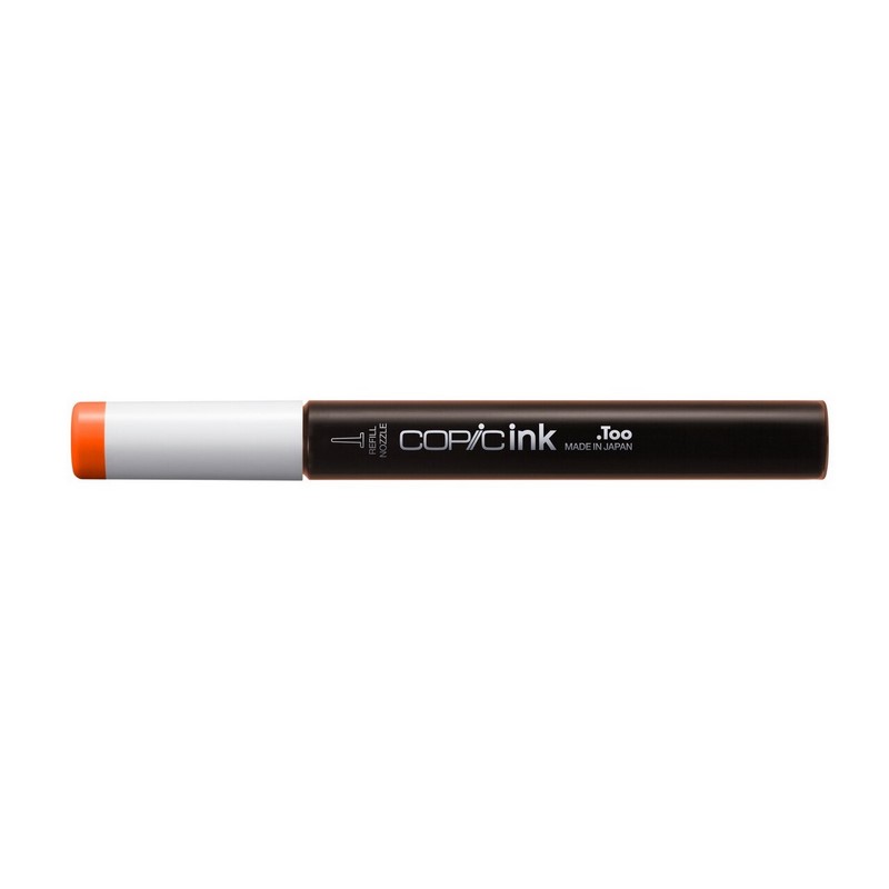 Lihový inkoust COPIC Refill Ink 12ml, YR07 Cadmium orange
