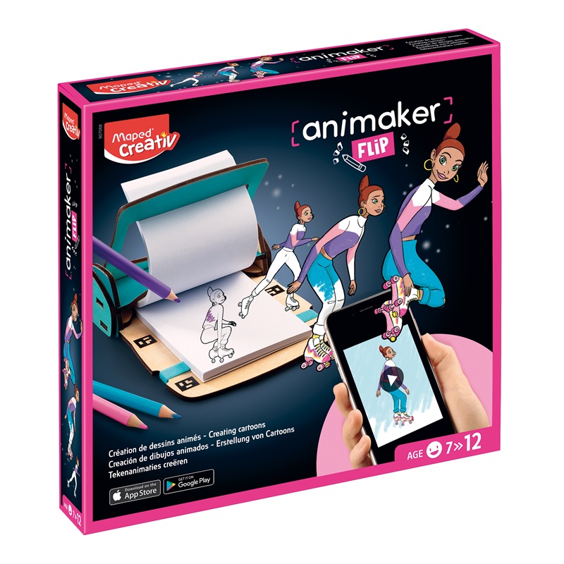 Kreativní sada MAPED CREATIV Animaker Flip POETIC