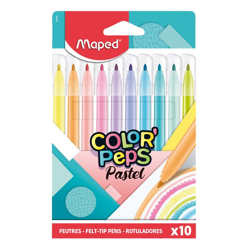 Fixy MAPED Color Peps Pastel, 10ks