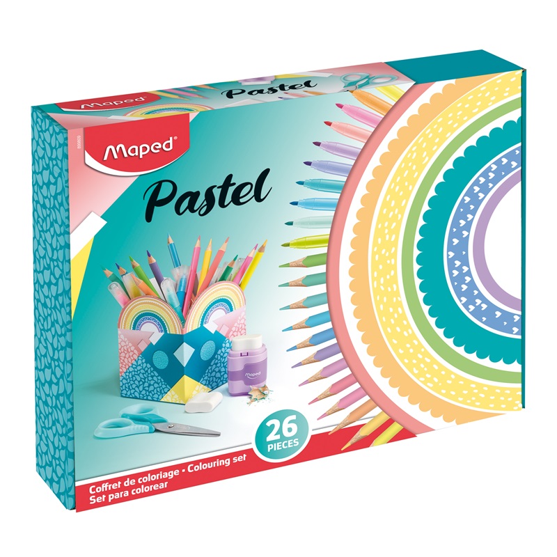Výtvarná sada MAPED Pastel 26ks