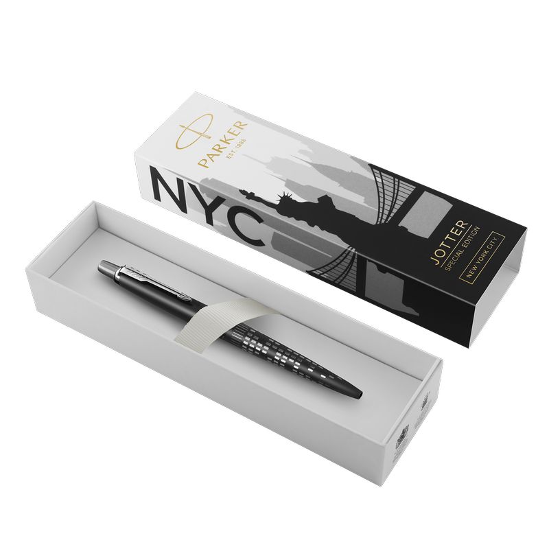 Kuličkové pero PARKER Jotter New York CT, černé