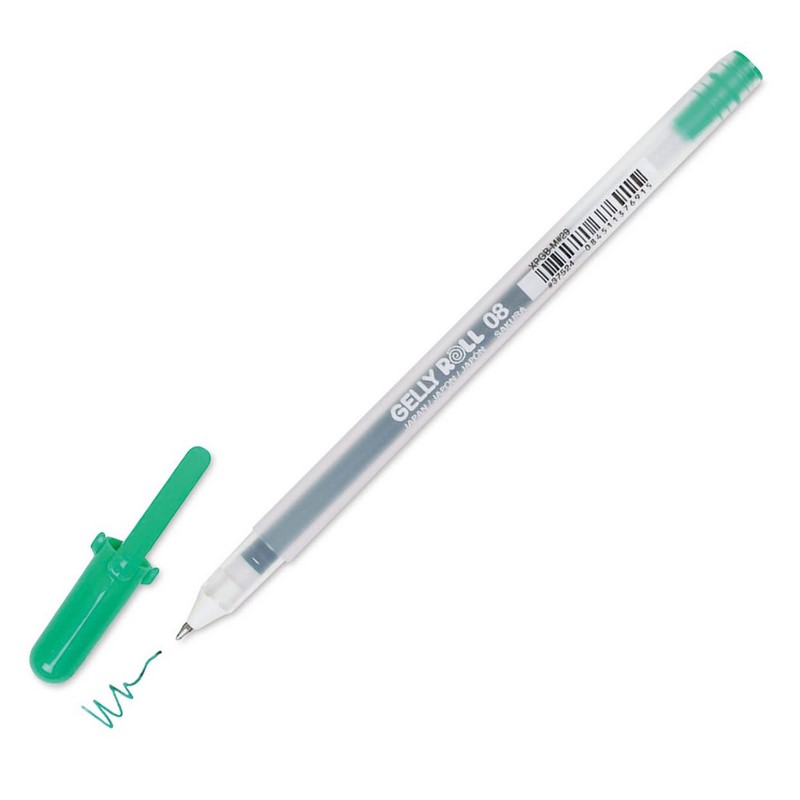 Sakura Gelly Roll CLASSIC 0,4mm, zelená