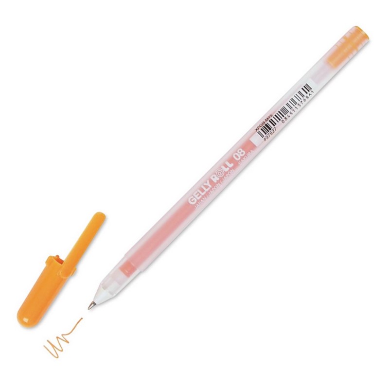Sakura Gelly Roll CLASSIC 0,4mm, oranžová