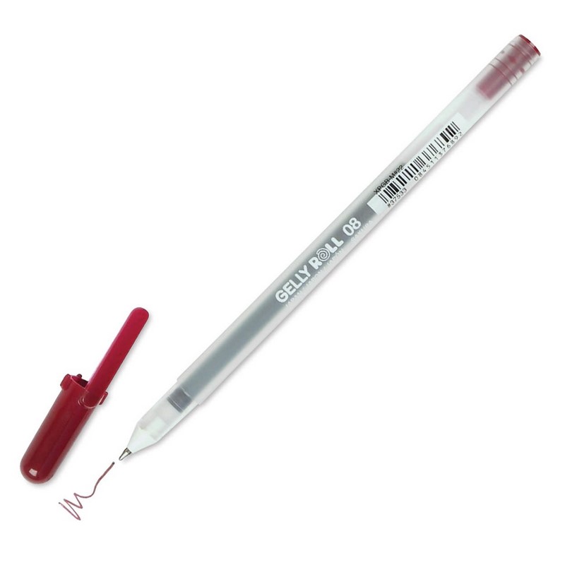 Sakura Gelly Roll CLASSIC 0,4mm, bordó