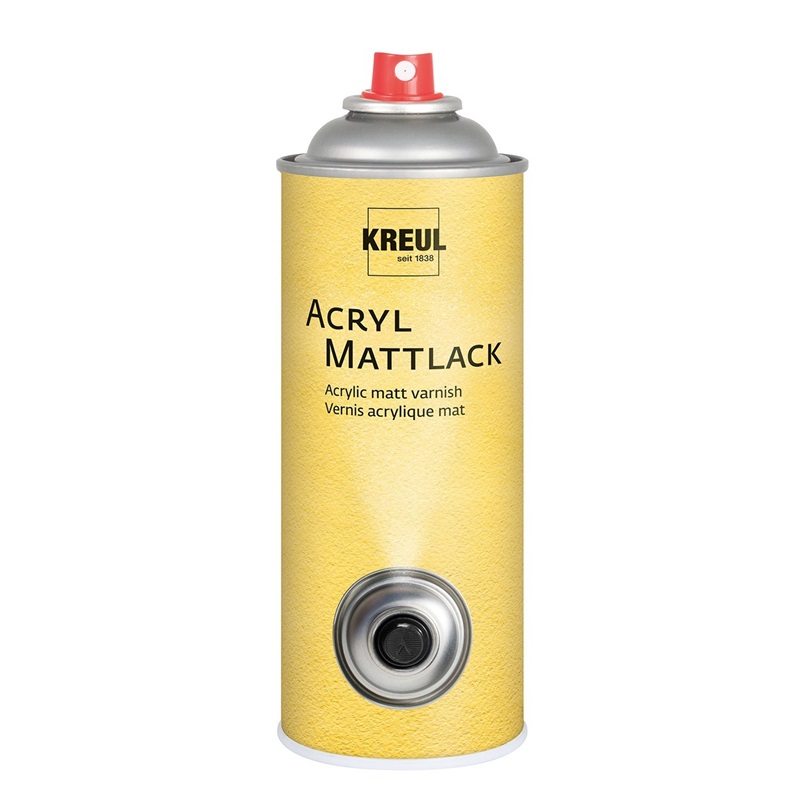 Akrylový lak ve spreji KREUL fixační 400ml, čirý matný