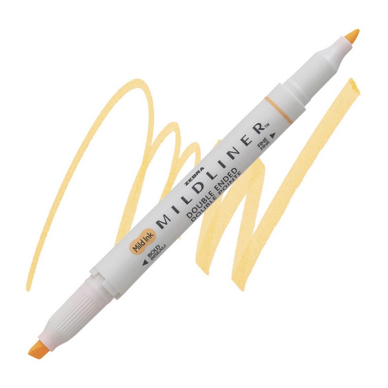 Zvýrazňovač ZEBRA Mildliner, oranžový