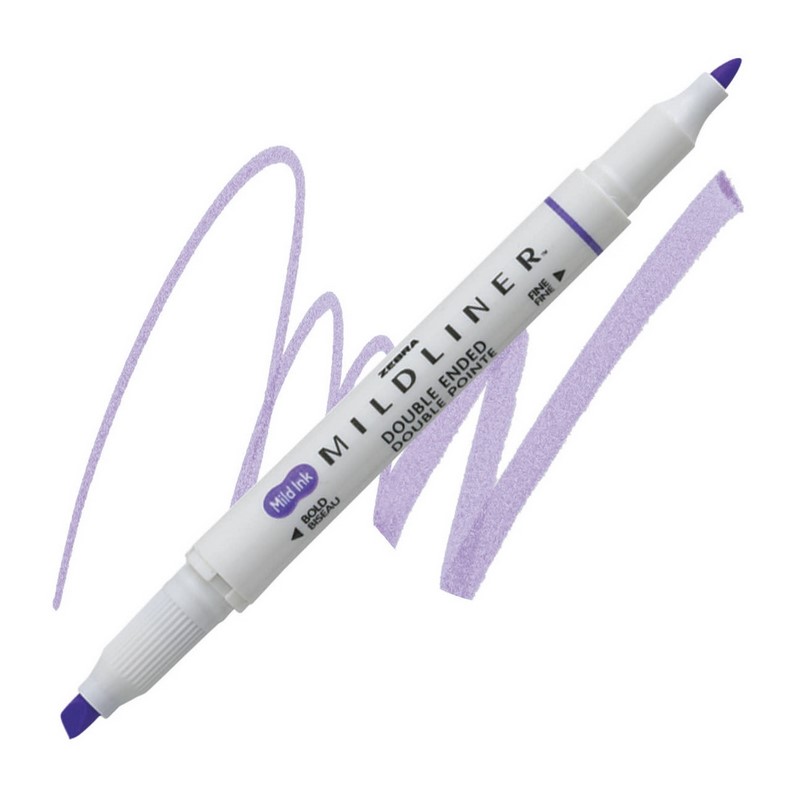 Zvýrazňovač ZEBRA Mildliner, fialový