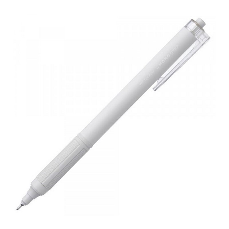 Kuličkové pero TOMBOW MONO Graph Lite, bílé