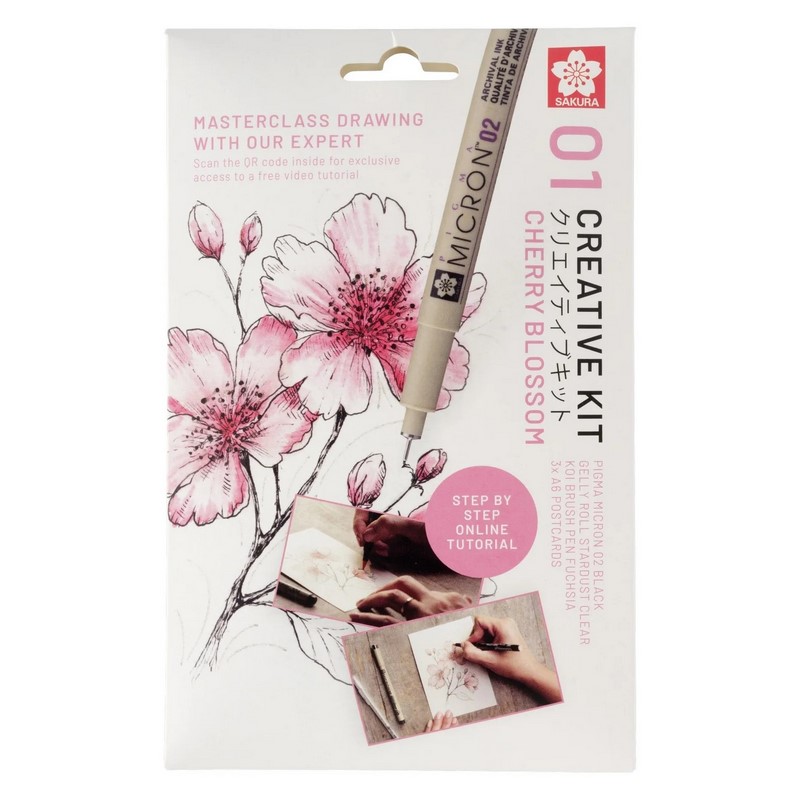 Kreativní sada Sakura Cherry Blossom, 6ks