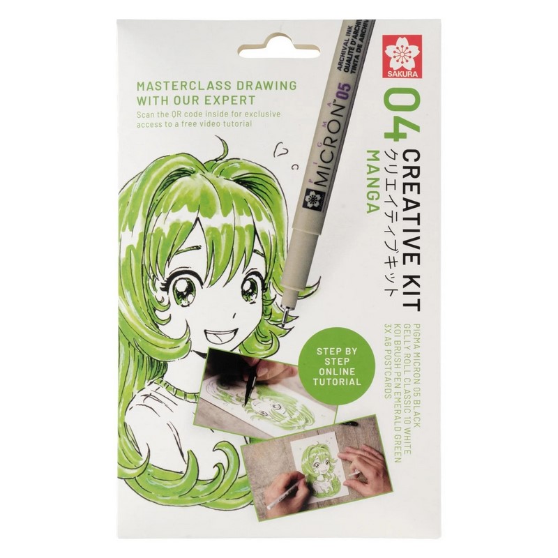 Kreativní sada Sakura Manga, 6ks
