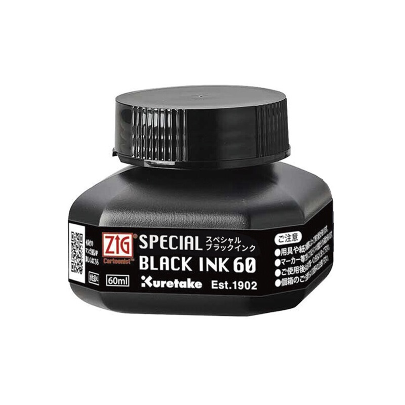 KURETAKE ZIG inkoust SPECIAL černý 60ml