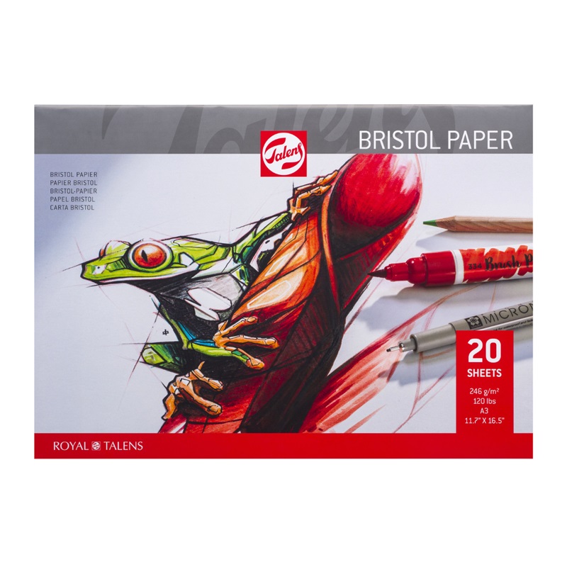 Blok ROYAL TALENS Bristol A3, 20 listů 246g