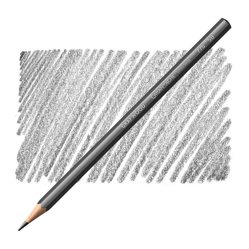 Grafitová tužka Grafwood CARAN D'ACHE 5B