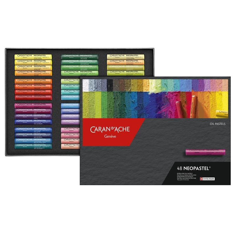 CARAN D'ACHE Olejové pastely Neopastel CARAN D'ACHE, 48ks