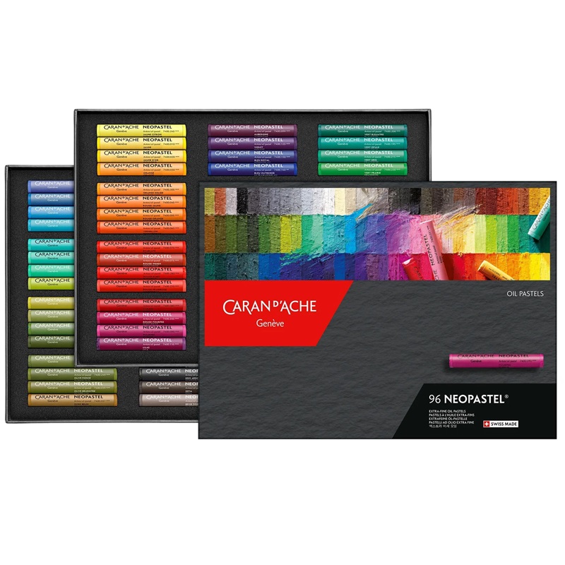 CARAN D'ACHE Olejové pastely Neopastel CARAN D'ACHE, 96 ks