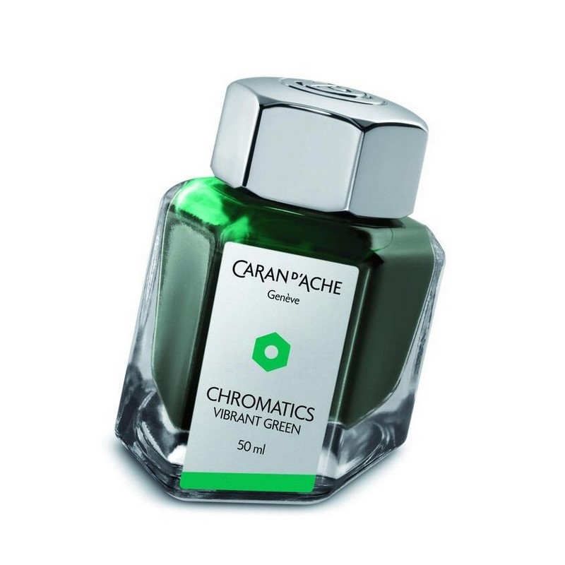 Inkoust Chromatics CARAN D'ACHE 50ml, Vibrant Green