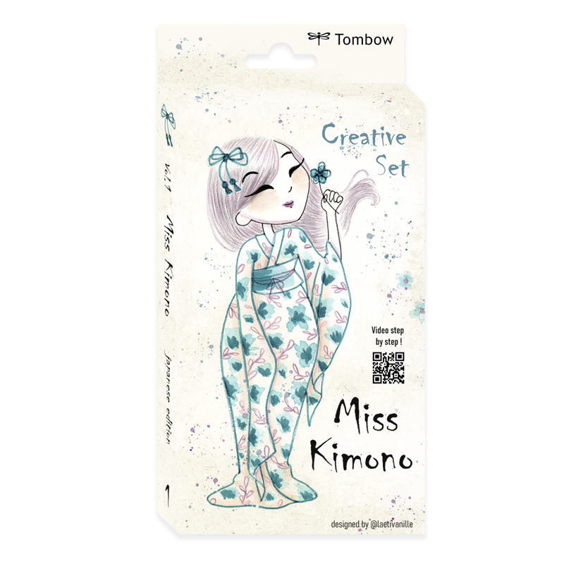 TOMBOW kreativní sada Miss Kimono, 6ks