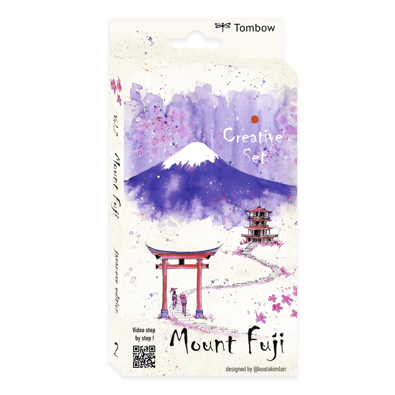 TOMBOW kreativní sada Mount Fuji, 6ks