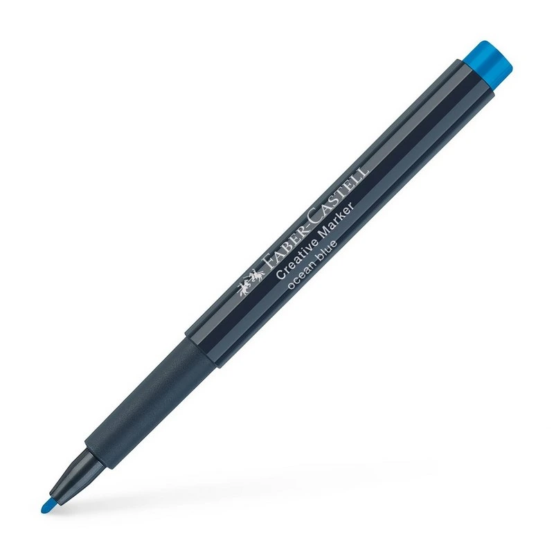 Umělecký popisovač FABER-CASTELL Creative, modrý