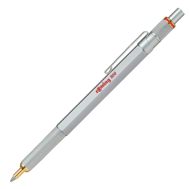 Kuličkové pero ROTRING 800 stříbrné
